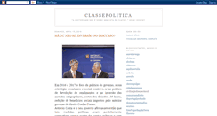 Desktop Screenshot of classepolitica.blogspot.com