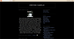 Desktop Screenshot of creyon-canelo.blogspot.com