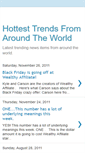 Mobile Screenshot of hotesttrendingtopics.blogspot.com