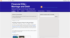 Desktop Screenshot of financialelite.blogspot.com