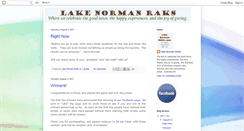 Desktop Screenshot of lakenormanraks.blogspot.com