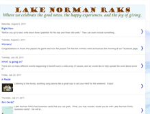 Tablet Screenshot of lakenormanraks.blogspot.com