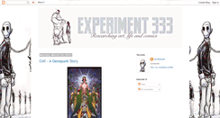 Desktop Screenshot of experiment333.blogspot.com