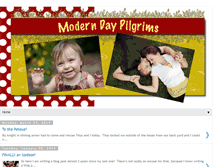 Tablet Screenshot of moderndaypilgrims.blogspot.com