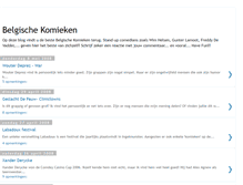 Tablet Screenshot of belgische-komieken.blogspot.com