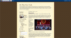 Desktop Screenshot of dothisnewyork.blogspot.com