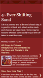 Mobile Screenshot of 4evershiftingsand.blogspot.com