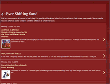 Tablet Screenshot of 4evershiftingsand.blogspot.com