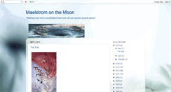 Desktop Screenshot of maelstromonthemoon.blogspot.com