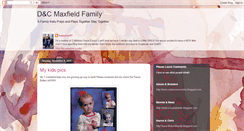 Desktop Screenshot of dcmaxfieldfamily.blogspot.com