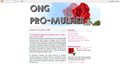 Desktop Screenshot of ong-promulher.blogspot.com