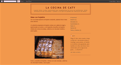 Desktop Screenshot of cocinadecaty.blogspot.com