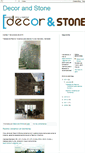 Mobile Screenshot of decorandstone.blogspot.com