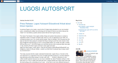 Desktop Screenshot of lugosiautosport.blogspot.com