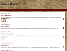 Tablet Screenshot of jonandcrystaliniowa.blogspot.com