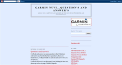 Desktop Screenshot of garminquestionsandanswers.blogspot.com