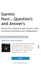 Mobile Screenshot of garminquestionsandanswers.blogspot.com