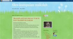 Desktop Screenshot of files-kumpulanmakalah.blogspot.com