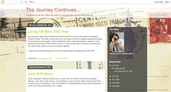 Desktop Screenshot of mycontinuedjourney.blogspot.com