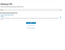 Tablet Screenshot of katanyasih.blogspot.com
