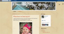 Desktop Screenshot of abeautifulcottagehome.blogspot.com