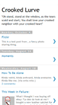 Mobile Screenshot of crookedlurve.blogspot.com