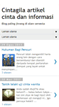 Mobile Screenshot of cintagila.blogspot.com