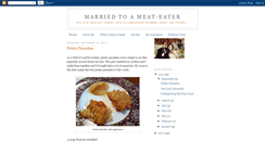 Desktop Screenshot of marriedtoameat-eater.blogspot.com