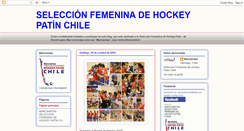 Desktop Screenshot of marcianitashockeyfemeninochile.blogspot.com