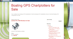 Desktop Screenshot of boatinggpschartplotterssale.blogspot.com