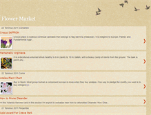 Tablet Screenshot of flowermarket16.blogspot.com