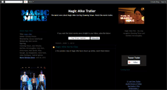 Desktop Screenshot of magic-mike-movie-trailer.blogspot.com