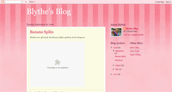 Desktop Screenshot of blythesbigblog.blogspot.com