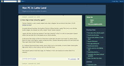 Desktop Screenshot of nonpcinlatteland.blogspot.com