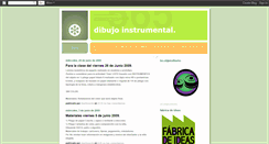 Desktop Screenshot of dibujoinstrumental.blogspot.com