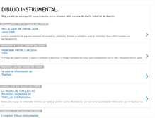 Tablet Screenshot of dibujoinstrumental.blogspot.com
