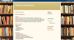 Desktop Screenshot of liricaromantica-santiago.blogspot.com