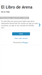 Mobile Screenshot of librodearena.blogspot.com