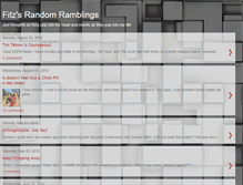 Tablet Screenshot of fitziesworld.blogspot.com