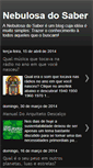 Mobile Screenshot of nebulosadosaber.blogspot.com