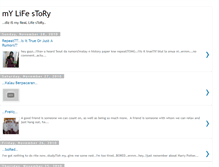 Tablet Screenshot of 3ifalifestory.blogspot.com