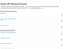 Tablet Screenshot of pakdrama.blogspot.com