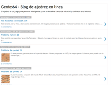 Tablet Screenshot of genios64.blogspot.com