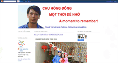 Desktop Screenshot of chuhongdong.blogspot.com