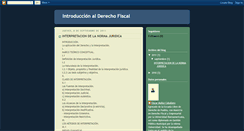 Desktop Screenshot of intderechofiscal.blogspot.com