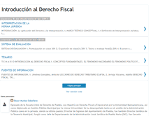 Tablet Screenshot of intderechofiscal.blogspot.com