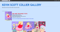 Desktop Screenshot of kevinscottcolliergallery.blogspot.com