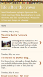 Mobile Screenshot of lifeafterthevows.blogspot.com
