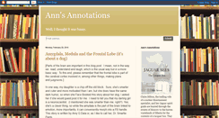 Desktop Screenshot of annsannotations.blogspot.com