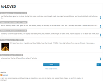 Tablet Screenshot of m-loved.blogspot.com